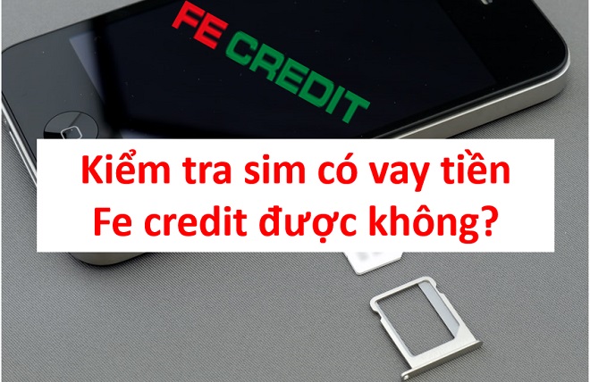 Cách Check sim Viettel vay tiền tại Fe Credit