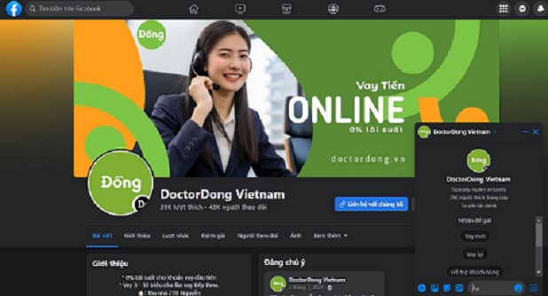 Liên hệ Doctor Đồng bằng cách nhắn tin qua Fanpage Facebook