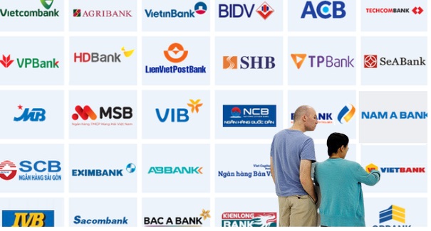 danh sách ngân hàng tại Việt Nam