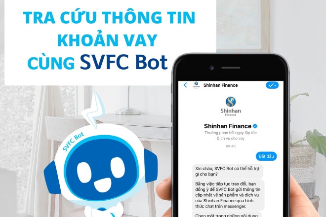 Tra cứu thông tin khoản vay qua SVFC Bot 