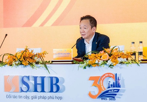 ông Đỗ Quang Hiển chủ tịch ngân hàng SHB