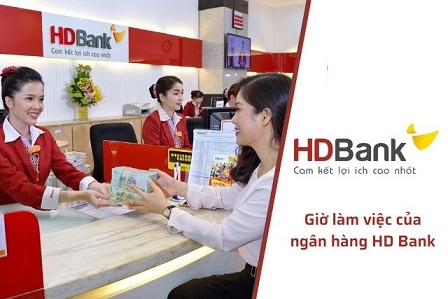 Giờ làm việc HDBank trên toàn quốc cập nhật mới nhất