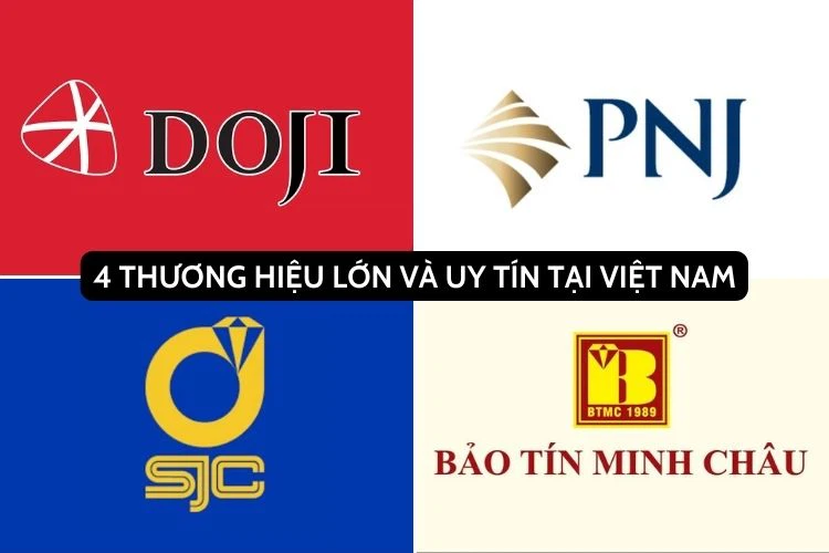 Những địa chỉ mua/bán vàng uy tín hàng đầu hiện nay tại Việt Nam