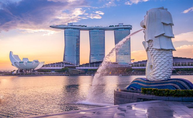 Xếp hạng 6 là Singapore - Quốc gia đông Nam Á duy nhất trong các nước giàu nhất thế giới