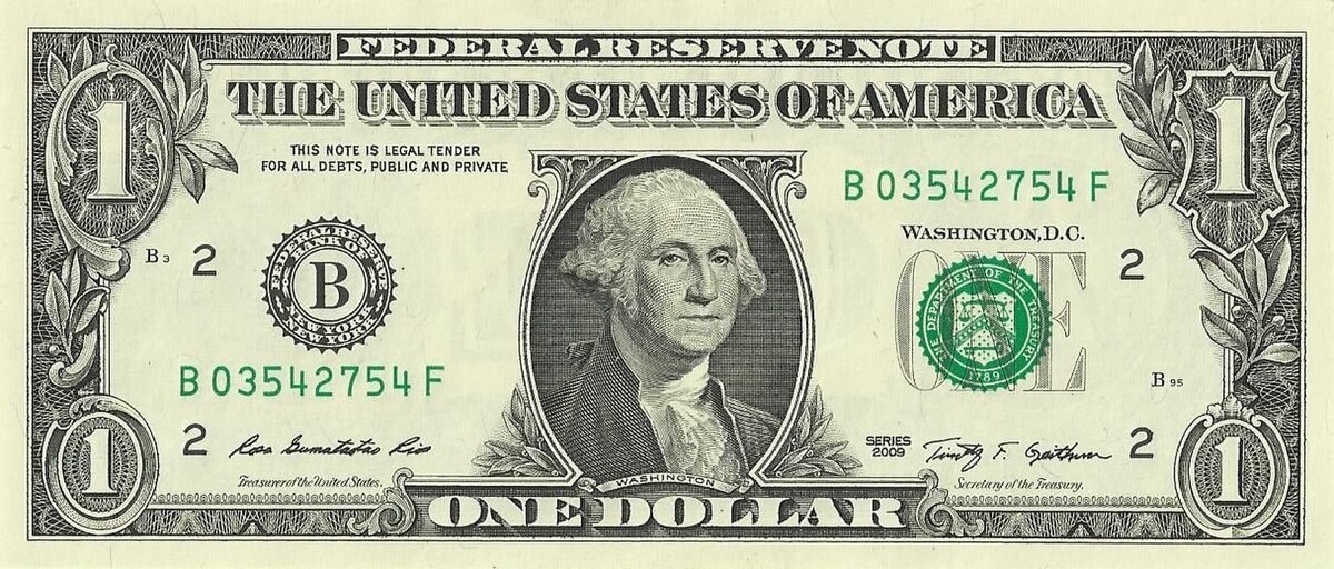 Tiền giấy 1 đô la Mỹ – Wikipedia tiếng Việt